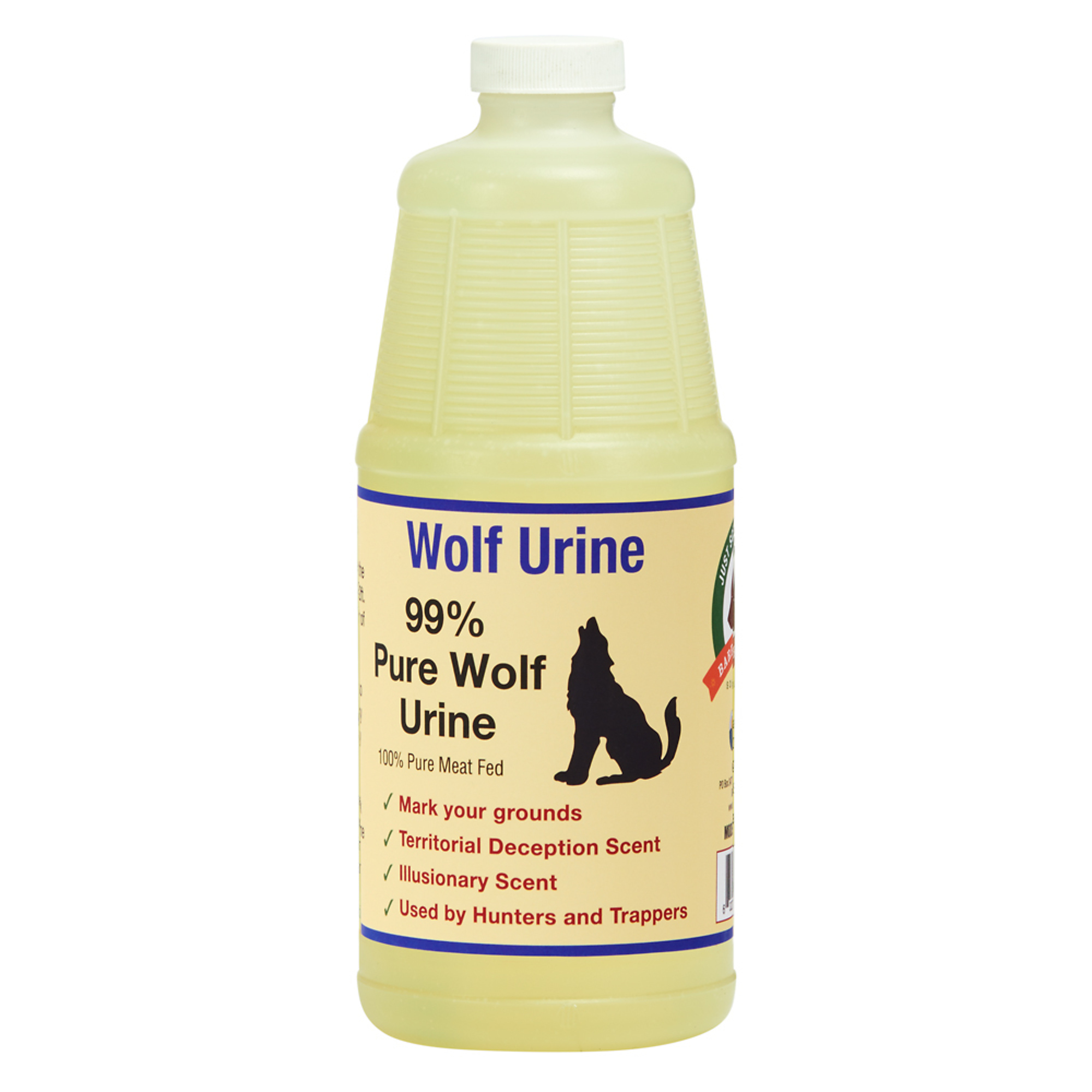 Just Scentsational, Wolf Urine Predator Scent 32 oz, Model# WU-32